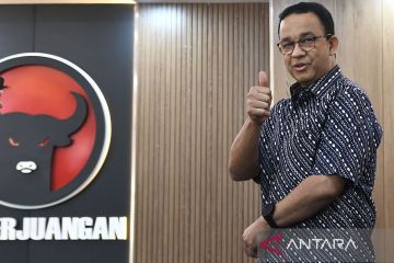 Anies Baswedan sambangi DPD PDIP Jakarta