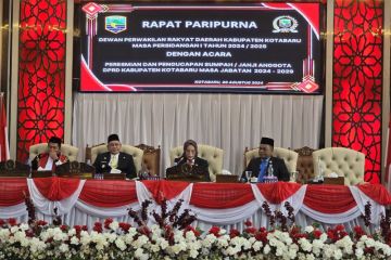 DPRD Kotabaru gelar sidang paripurna istimewa