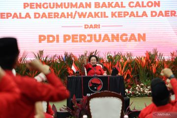 Megawati puji hakim MK dan mahasiswa atas putusan MK 60/2024