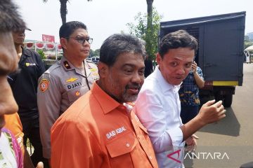 Presiden Partai Buruh jemput anggota DPR temui massa aksi RUU Pilkada