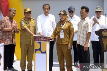 Presiden resmikan Pasar Pasir Gintung Lampung