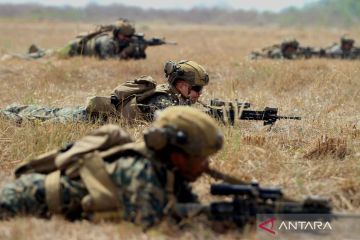 Korps Marinir Indonesia-AS berbagi teknik perang di Latgabma Super Garuda Shield