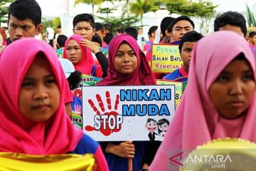 Kasus penikahan dini di Bangka Belitung didominasi pelajar SMP