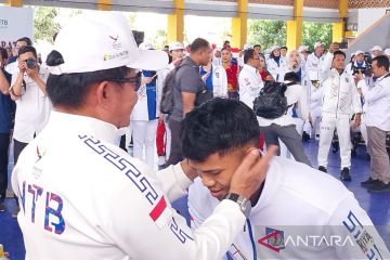 Pj Gubernur Hassanudin lepas kontingen NTB untuk berlaga di PON 2024