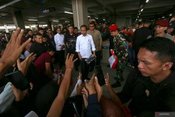 Presiden Jokowi resmikan Pasar Godean di Sleman