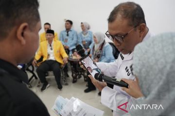 KPU NTB gunakan video call pastikan dukungan parpol Iqbal-Dinda