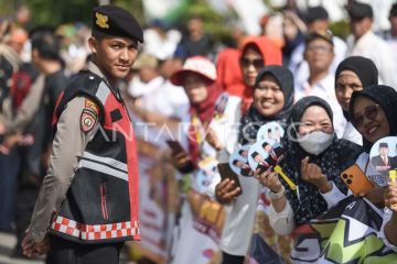 Pengamanan pendaftaran Pilkada Kaltim 2024