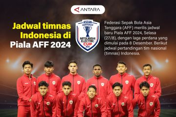 Jadwal timnas Indonesia di Piala AFF 2024