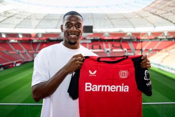 Bayer Leverkusen dapatkan Nordi Mukiele dari PSG