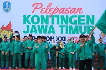 Pj Gubernur optimistis atlet Jatim bawa pulang juara umum PON XXI