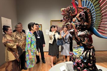 Putri Takamado hadiri pameran Indonesia di Tokyo Fuji Art Museum