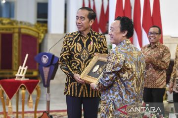 Presiden Jokowi terima Agricola Medal dari FAO