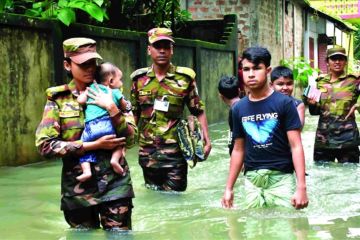 Jumlah korban tewas akibat banjir Bangladesh meningkat menjadi 52