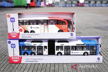 TransJakarta hadirkan miniatur bus edukasi anak transportasi publik