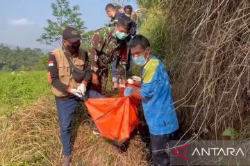 Polisi selidiki kasus penemuan jasad pria di saluran irigasi Cimanggu