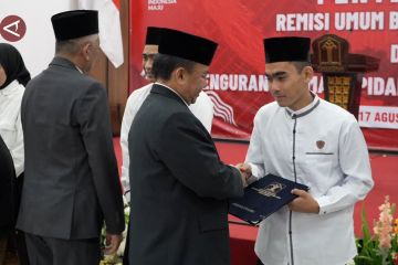 375 napi di Jabar bebas setelah dapatkan remisi di Hari Kemerdekaan