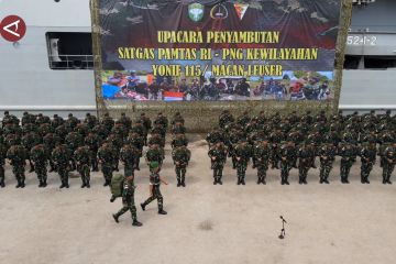 450 prajurit purna BKO Papua dikembalikan ke Batalyon 115