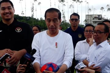 Jokowi tanggapi mundurnya Airlangga Hartarto dari kursi Ketum Golkar