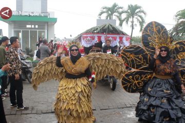 Karnaval unik warga Deli Serdang meriahkan perayaan HUT RI