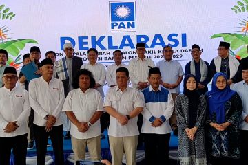 PAN deklarasikan pasangan bakal calon kepala daerah se-Banten