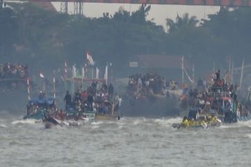 Pertama kali Festival Perahu Bidar masuk Kalender Event Nusantara