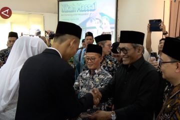 Kemenag Sumsel gelar layanan nikah massal gratis untuk 20 pasangan