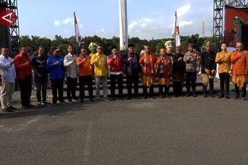 KPU Kota Malang gelar kirab maskot Pilkada 2024