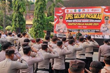 Amankan Pilkada 2024, Polres Cilegon siagakan 622 personel