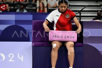 Gregoria sumbang medali pertama untuk Indonesia di Olimpiade Paris