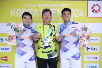 Pelatih evaluasi performa Leo/Bagas dan Fikri/Daniel di Korea Open