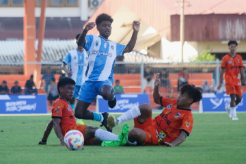 Laga perdana sepak bola, Papua Barat dan Sulteng berakhir imbang