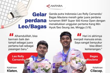 Gelar perdana Leo-Bagas