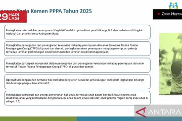 Menteri Bintang target selesaikan regulasi pemberdayaan perempuan