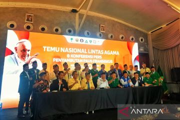 OKP lintas agama: Paus Fransiskus kagum kerukunan umat di Indonesia