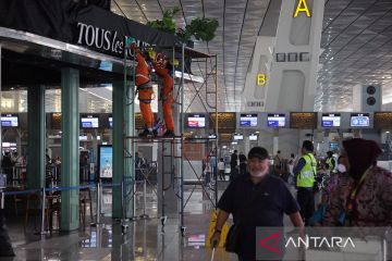 Polisi selidiki penyebab kebakaran di Terminal 3 Bandara Soetta