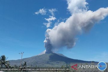 Badan Geologi: Waspadai gempa lokal pengaruhi tinggi letusan Lewotobi