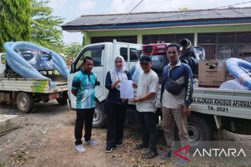 Kementan bantu pompa air atasi kekeringan petani di Bangka Selatan