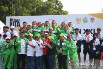 Tuan rumah peroleh dua emas dari kriket PON 2024