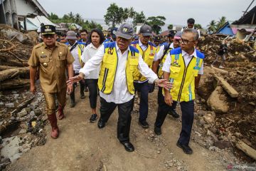 Menteri PUPR sambangi permukiman terdampak banjir bandang di Ternate