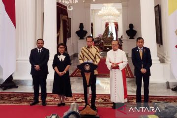 Presiden Jokowi: RI-Vatikan komitmen pupuk perdamaian dan persaudaraan