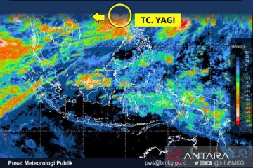 BMKG sebut Indonesia tidak terdampak Siklon Yagi di Laut Cina Selatan