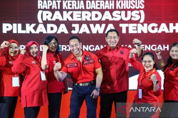 Rakerdasus Pilkada Serentak 2024, PDIP se-Jawa Tengah bahas strategi pemenangan