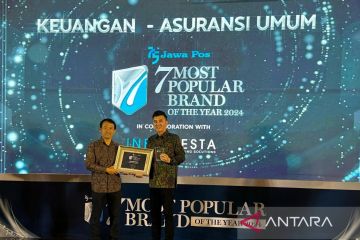 BRI Insurance raih penghargaan 7 Most Popular Brand Of The Year 2024 