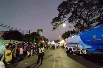 Sopir truk kecelakaan beruntun di Koja diduga alami serangan jantung