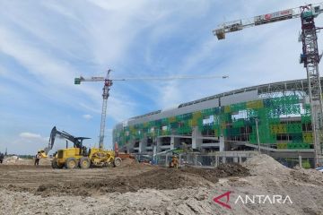 Terus dikebut, progres pembangunan Stadion Utama Sumut capai 94 persen