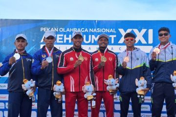 Abdur-Evans kaget saat pertama kali dipasangkan di kano double 500 m