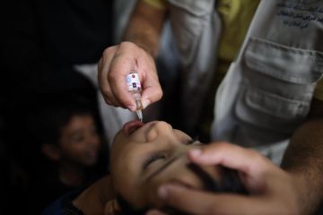 Kampanye antipolio tahap pertama di Gaza jangkau 187.000 anak