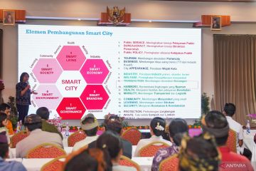 Sekda Gianyar menutup bimtek penyusunan rencana Smart City