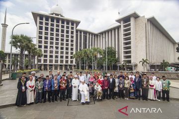 Paus nilai Masjid Istiqlal bukti moderasi beragama Indonesia