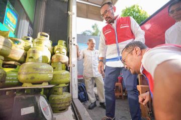 Dirut Pertamina Patra Niaga pastikan elpiji 3 kg di Tangsel aman